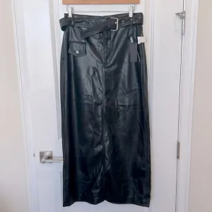 nwt BLANK NYC Faux Leather Maxi Skirt