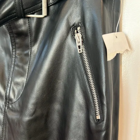 nwt BLANK NYC Faux Leather Maxi Skirt