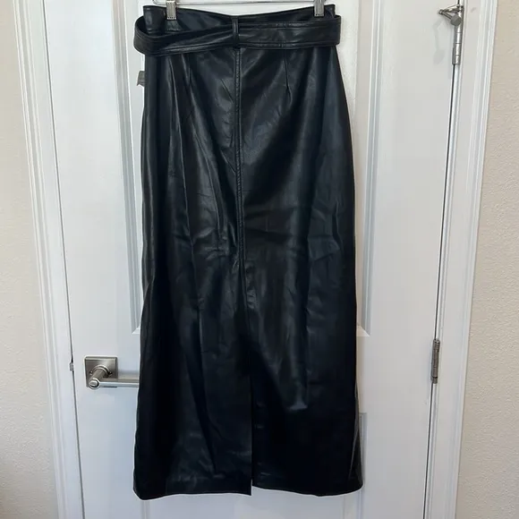 nwt BLANK NYC Faux Leather Maxi Skirt