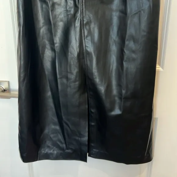 nwt BLANK NYC Faux Leather Maxi Skirt