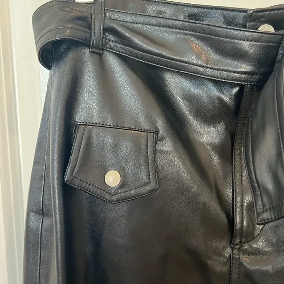 nwt BLANK NYC Faux Leather Maxi Skirt