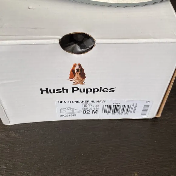 NWT Hush Puppies Heath Sneaker HL Navy