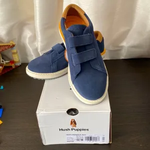NWT Hush Puppies Heath Sneaker HL Navy