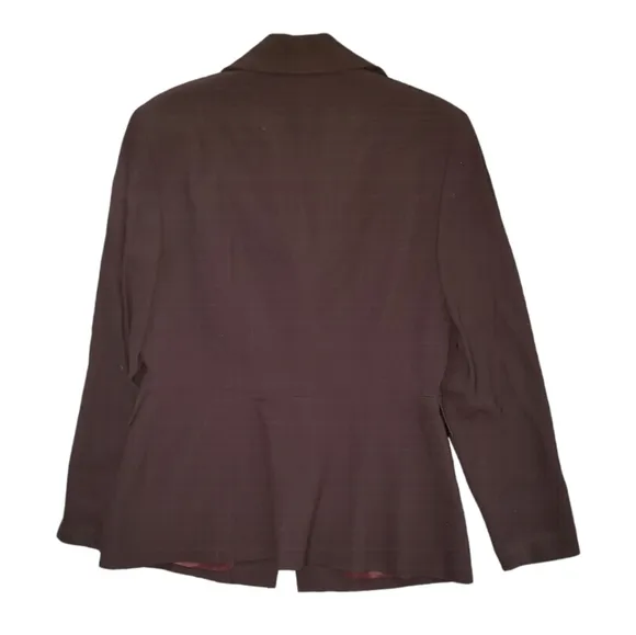 NWT Jenne Maac Brown Blazer Size L