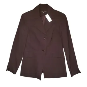NWT Jenne Maac Brown Blazer Size L