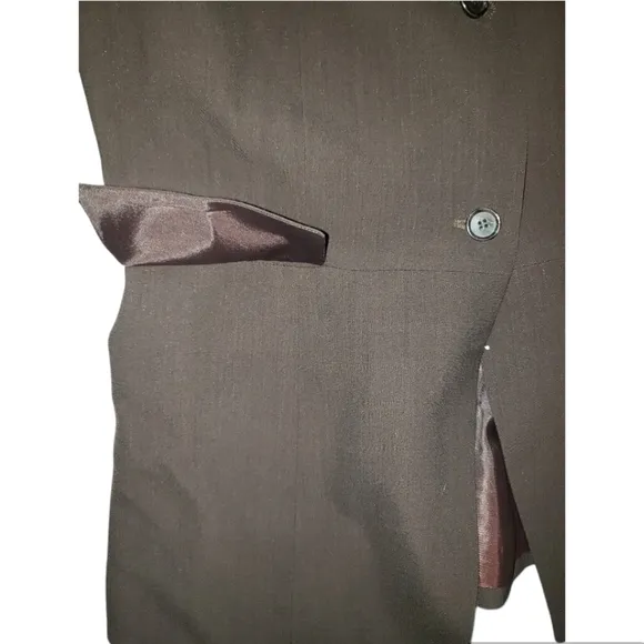NWT Jenne Maac Brown Blazer Size L