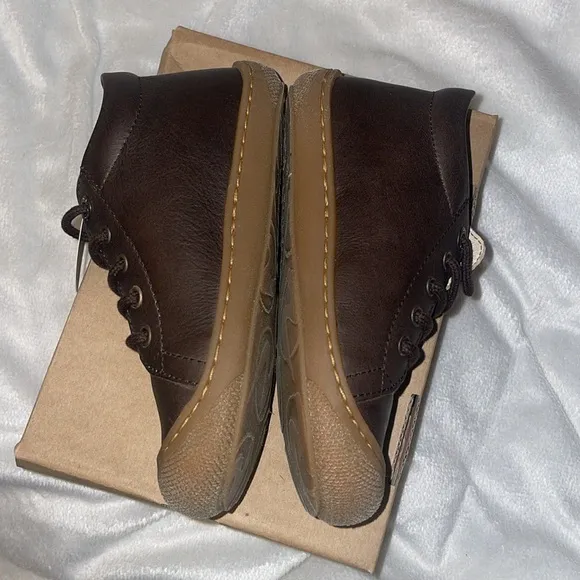 NWT Naturino Cacoon First Steps Shoes in Brown Leather
