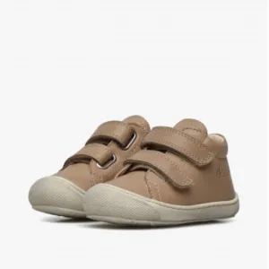 NWT NATURINO COCOON VL Nappa leather first step shoes in Taupe
