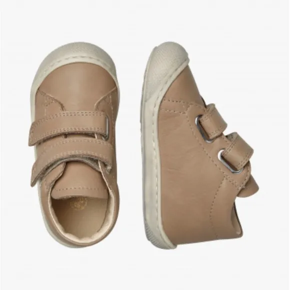 NWT NATURINO COCOON VL Nappa leather first step shoes in Taupe