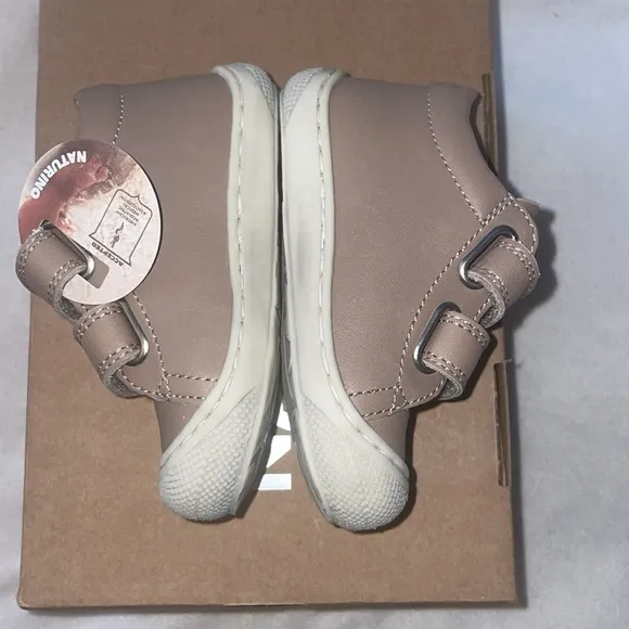 NWT NATURINO COCOON VL Nappa leather first step shoes in Taupe