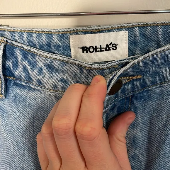 NWT Revolve Rolla’s Original Straight in Sunday Blue size 30