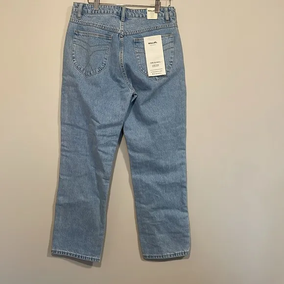 NWT Revolve Rolla’s Original Straight in Sunday Blue size 30