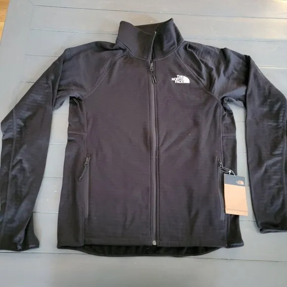 NWT The North Face Men's TNF Black ECHO ROCK Full Zip Jacket Size Medium