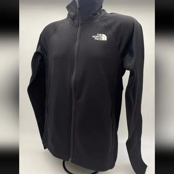 NWT The North Face Men's TNF Black ECHO ROCK Full Zip Jacket Size Medium