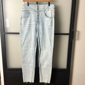 NWT Veronica Beard Katherine Corset-Waist Extra High Rise Jeans Size 31
