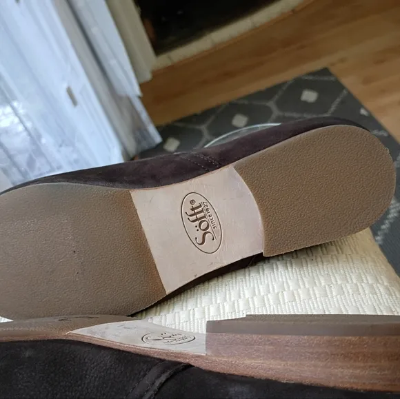 NWT.Sofft Womens Leather Loafer Slip on shoes sz 10M/W