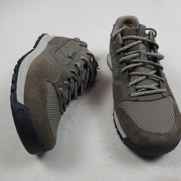Oboz Shoes Mens Size 8 Brown BOZEMAN LOW Suede Hiking Trail Comfort Sneaker