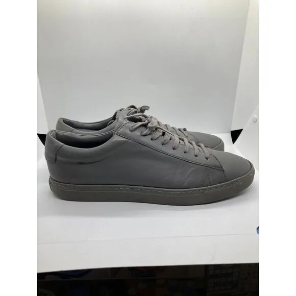 Oliver‎ Cabell Leather Sneakers Mens Size 9 Slate Gray 43EU Shoes Sneakers