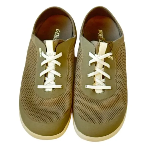 OluKai Moku Pae Men's NEW Slip On Breathable Boat Shoes Sneakers Clay Tapa 13