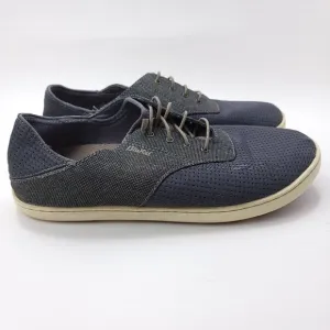 Olukai Nohea Moku Boat Shoes No Tie Laces Stretch Construction Mens 9