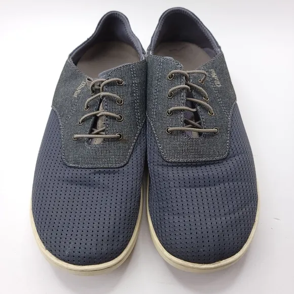 Olukai Nohea Moku Boat Shoes No Tie Laces Stretch Construction Mens 9