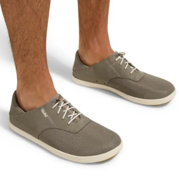 OLUKAI Nohea Moku Men’s No Tie Boat Shoes 8.5