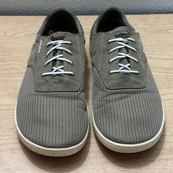OLUKAI Nohea Moku Men’s No Tie Boat Shoes 8.5