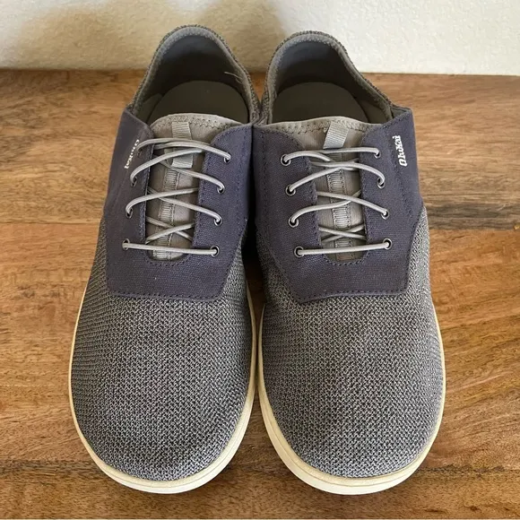 Olukai Nohea Moku Men’s No Tie Boat Shoes Size 11