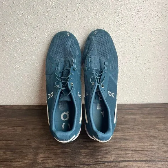 On Cloud 5 Teal Blue Athletic Running Shoes Men’s Size‎ 14 US