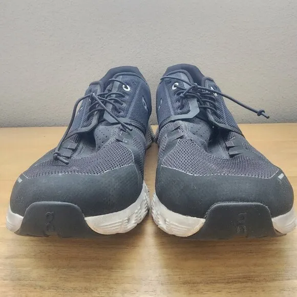 On Cloud 59.98919 Black/White Athletic Running Sneaker Shoes Mens Size 11.5