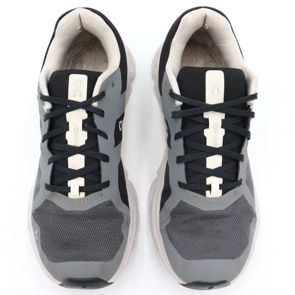 On Cloud Cloudrunner Womens 9 Gray Black‎ Athletic Running Sneakers *No Insoles