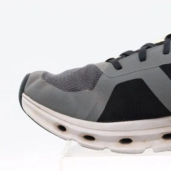 On Cloud Cloudrunner Womens 9 Gray Black‎ Athletic Running Sneakers *No Insoles