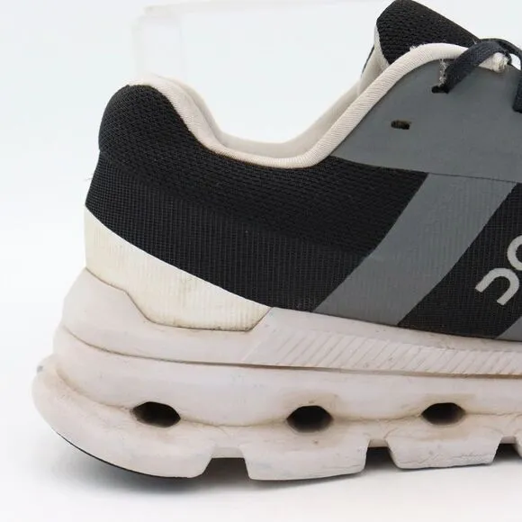 On Cloud Cloudrunner Womens 9 Gray Black‎ Athletic Running Sneakers *No Insoles