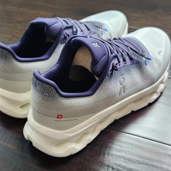 On cloud, Cloudtilt Running Shoes, Men's size 14. New with box.  Midnight/ivory.