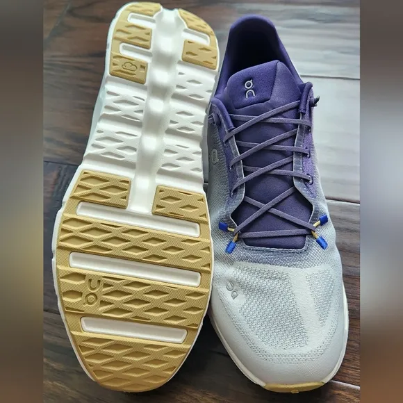 On cloud, Cloudtilt Running Shoes, Men's size 14. New with box.  Midnight/ivory.