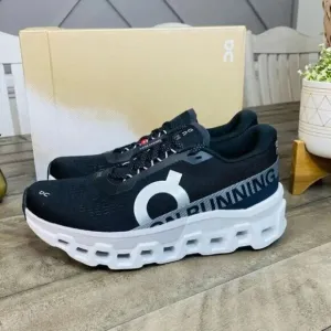 On Running Cloudmonster Woman’s Black Athletic Shoes