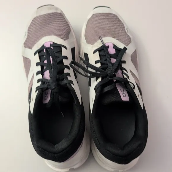 On Running CloudRunner Women's Black and White Running Shoes 10