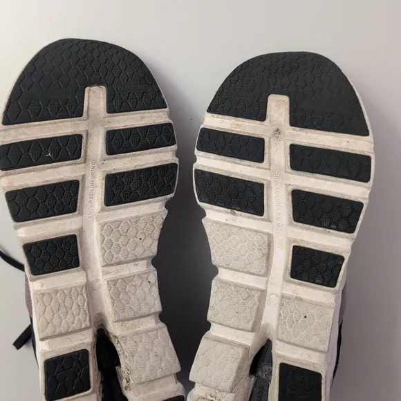 On Running CloudRunner Women's Black and White Running Shoes 10