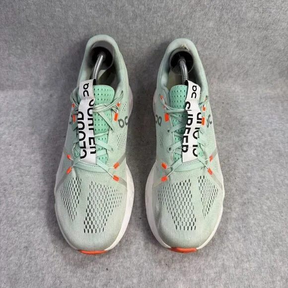 On Running Mens Shoes Size 10 Cloud Surfer Mint Green Athletic Running Sneakers