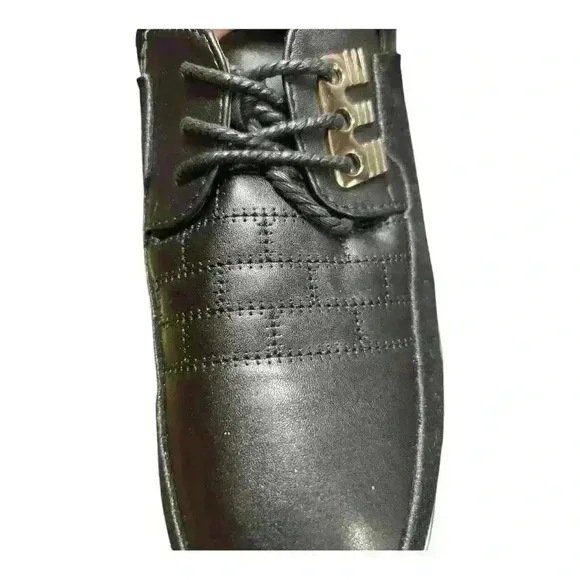 Oxford Derby Orthopedic Leather Shoes Gatsby Mens Sneaker Black USA size 9 US
