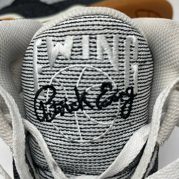 Patrick Ewing Shoes Mens 11.5 Black White Orion 33 Hi Gum Soles Athletic Sneaker