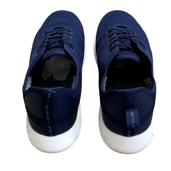 PETER MILLAR GOLF HYPERLITE GLIDE SNEAKERS NAVY SIZE 12