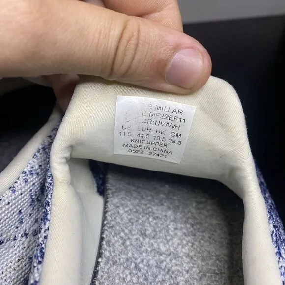 Peter Millar Hyperlight Apollo Mens 11.5 Navy Blue White Shoes Sneakers
