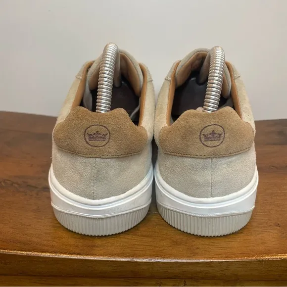Peter Millar | Vantage Suede Shoes - Beige Tan ; Mens 8