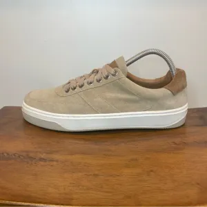Peter Millar | Vantage Suede Shoes - Beige Tan ; Mens 8