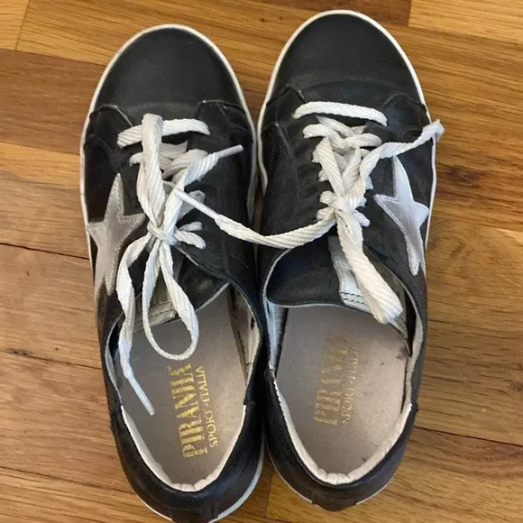 Piranha Women’s Black Sneakers Size 37