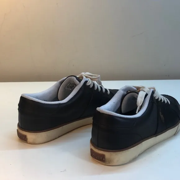 Polo by RL Brown Leather Shoes Tan Pony Size 11