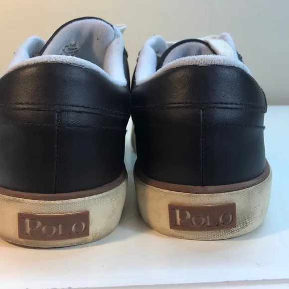Polo by RL Brown Leather Shoes Tan Pony Size 11