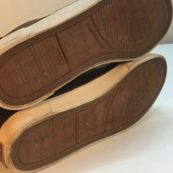 Polo by RL Brown Leather Shoes Tan Pony Size 11