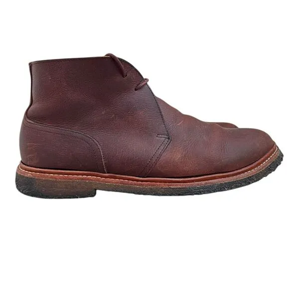Polo Ralph Lauren Karlyle Chukka Boots Mens 11.5 D Brown Leather Preppy Hipster